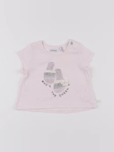 IKKS - tee-shirt rose - 6 mois