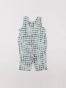 H&M - combinaison vert, noir - 6/9 mois