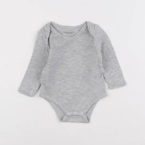 Vertbaudet - body gris - 3 mois