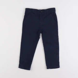 Vertbaudet - pantalon bleu - 2 ans