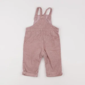 Vertbaudet - salopette rose - 12 mois