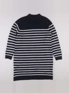 Vertbaudet - robe grossesse, allaitement blanc, bleu - 42 à 44