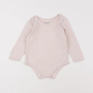 Vertbaudet - body rose - 12 mois