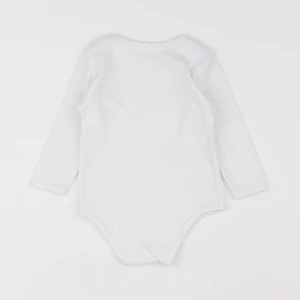 Vertbaudet - body blanc - 12 mois