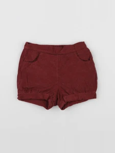 Cyrillus - short rouge - 18 mois
