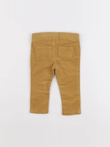 Boutchou - jegging velours jaune - 6 mois