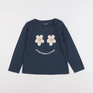 Vertbaudet - tee-shirt bleu - 5 ans