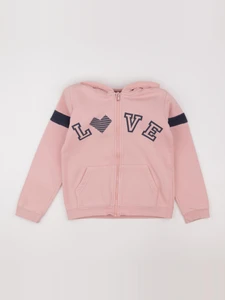 Vertbaudet - sweat rose - 12 ans