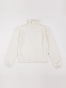 Vertbaudet - pull beige - 12 ans
