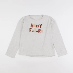 Vertbaudet - tee-shirt gris - 8 ans