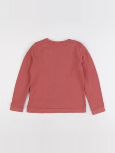 Vertbaudet - sweat rose - 8 ans