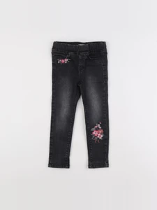 Vertbaudet - jegging gris - 3 ans