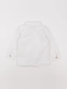 H&M - chemise blanc - 12/18 mois
