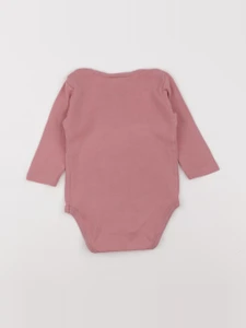 Zara - body rose - 6/9 mois