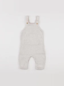 Mango - salopette beige - 6/9 mois