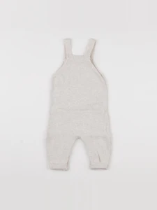 Mango - salopette beige - 6/9 mois