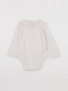 Mango - body à col rose - 6/9 mois