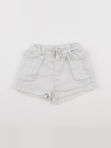 Zara - short beige - 12/18 mois