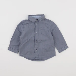 Vertbaudet - chemise bleu - 6 mois