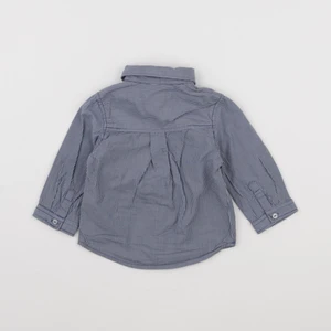 Vertbaudet - chemise bleu - 6 mois