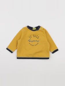 Tape à l'oeil - tee-shirt jaune - 6 mois