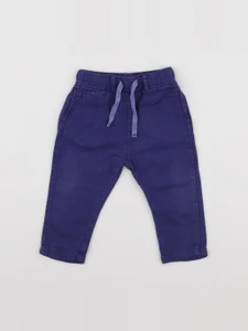 Boutchou - pantalon bleu - 9 mois