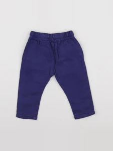 Boutchou - pantalon bleu - 9 mois