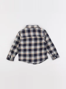 Vertbaudet - chemise bleu - 24 mois