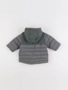 Vertbaudet - doudoune gris - 3 mois