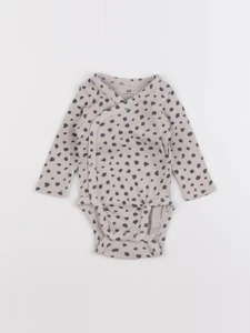 H&M - body beige - 1/2 mois