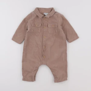 Vertbaudet - combinaison marron - 6 mois