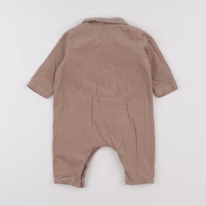 Vertbaudet - combinaison marron - 6 mois