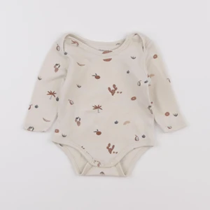 Vertbaudet - body beige - 6 mois