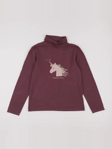 Vertbaudet - sous-pull violet - 14 ans