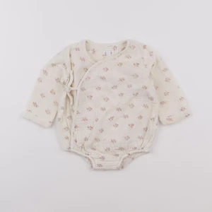 Vertbaudet - combinaison beige - 6 mois