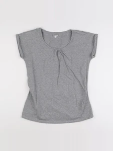 Vertbaudet - tee-shirt grossesse gris, argent - 38 à 40