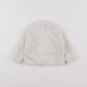 Vertbaudet - pull blanc - 9 mois
