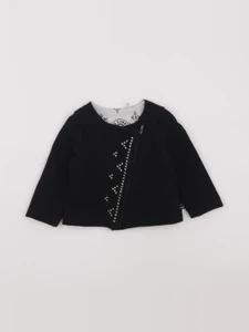 IKKS - gilet noir - 12 mois