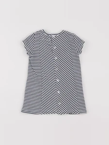 IKKS - robe bleu, blanc - 6 mois