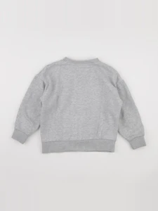 Vertbaudet - sweat gris - 8 ans
