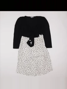 Envie de fraise - robe allaitement, grossesse blanc, noir - 38 à 40