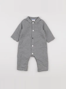 Jacadi - combinaison gris - 6 mois