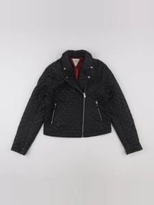 IKKS - veste simili cuir noir - 14 ans