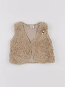 Tape à l'oeil - gilet marron - 12 mois