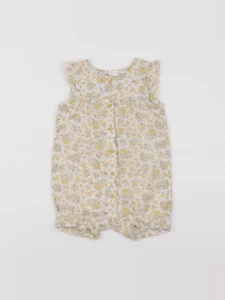 H&M - combinaison jaune - 6/9 mois