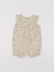 H&M - combinaison jaune - 6/9 mois