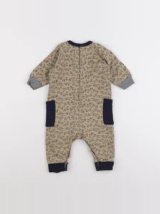Petit Bateau - combinaison marron - 6 mois