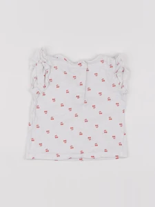 Boutchou - tee-shirt blanc - 9 mois