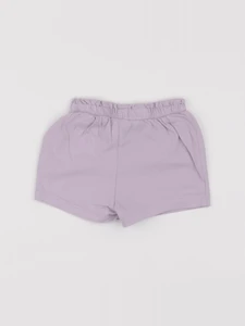 H&M - short violet - 3/6 mois