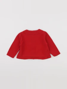 Boutchou - gilet rouge - 6 mois